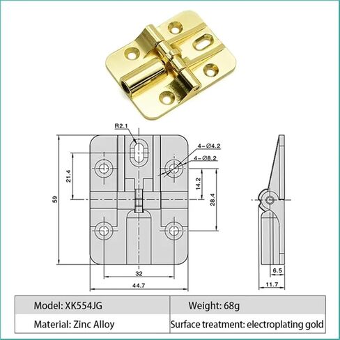 Adjustable 90 180 Degree Butt Hinge Zinc Alloy Limit Folding Industrial Machinery Door Hinges Multiple Choices 1Pcs(Red) in Saudi Arabia