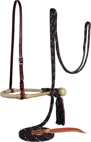 اختيار المهنية Bosal/Mecate مجموعة | مع استكمال شماعات Latigo لعقدة الدم ومجموعة مختارة من mecates in Kuwait