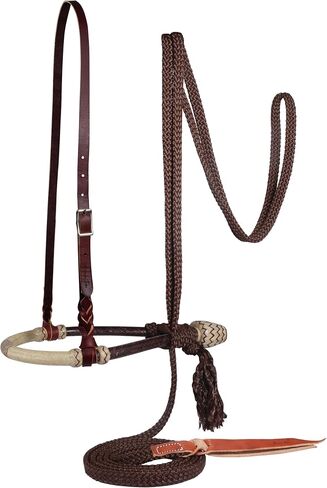 اختيار المهنية Bosal/Mecate مجموعة | مع استكمال شماعات Latigo لعقدة الدم ومجموعة مختارة من mecates in Kuwait