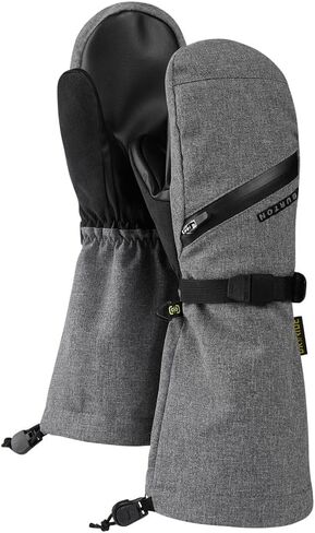 Burton Kids' Vent Mitten, True Black, X-Large in Saudi Arabia