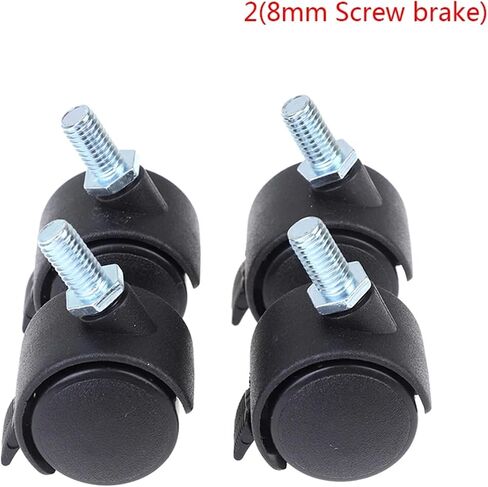 4 PC 30mm عجلات الأثاث العجلات دوار عجلات الفرامل استبدال العجلة العجلات العجلات العجلات (A2) in Saudi Arabia