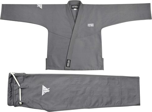 Fistrage Jiu Jitsu Gi Patch BJJ Brazilian Suite للرجال والنساء MMA مع حزام in Kuwait