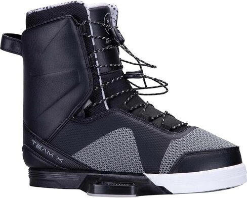 Hyperlite Team X Mens Wakeboard Bindings Black/Grey (9-10) in Saudi Arabia