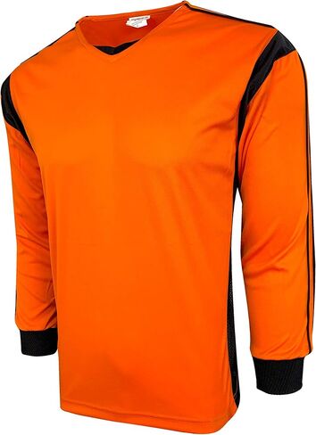 Just 4 Kicks Goalkeeper Jersey, Padded Elbow Sleeves, (Four Colors Available) Goalkeeper Shirt in Kuwait
