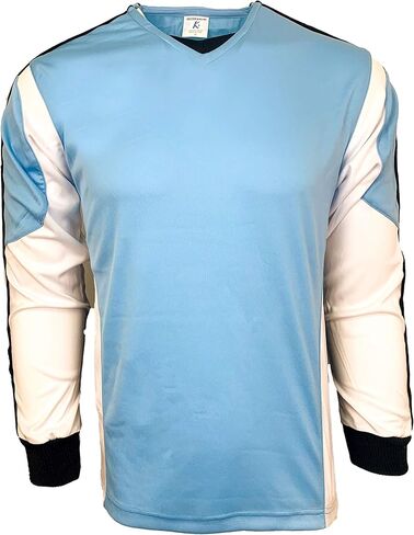 Just 4 Kicks Goalkeeper Jersey, Padded Elbow Sleeves, (Four Colors Available) Goalkeeper Shirt in Kuwait