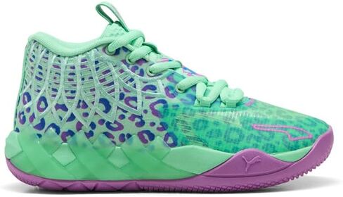 PUMA Kids Boys Mb.01 Alien Safari Basketball Sneakers Shoes - Green in Saudi Arabia