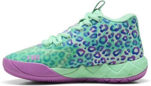 PUMA Kids Boys Mb.01 Alien Safari Basketball Sneakers Shoes - Green in Saudi Arabia
