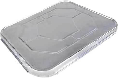 Infinity EL 13 "× 11" من الألومنيوم القابل للتصرف (أغطية نصف رقائق 25 حزمة) - أغطية متعددة الأغراض معزولة لتقديم الطعام وتخزين الطعام والتسليم والحفلات وإعداد الوجبات in Kuwait