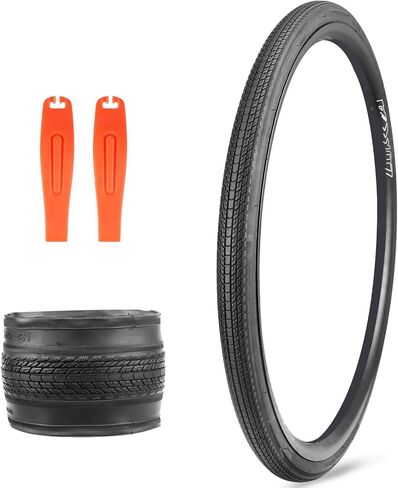 MEGHNA 700C Road Bike Tire Foldable 700 x 28C/32C Tire for Road Racing 28-622mm/32-622mm Fast Rolling Tire Replacement for Road Bicycle Hybrid Bike Commuter Bike in Saudi Arabia