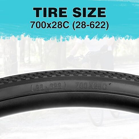 MEGHNA 700C Road Bike Tire Foldable 700 x 28C/32C Tire for Road Racing 28-622mm/32-622mm Fast Rolling Tire Replacement for Road Bicycle Hybrid Bike Commuter Bike in Saudi Arabia