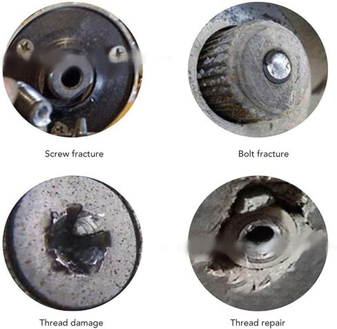 Evgatsauto 10pcs مجموعة مستخرج المسمار التالفة ، Cr v Steel hex extractor 1/8in-13/32in لسيارات الاتصالات in Saudi Arabia