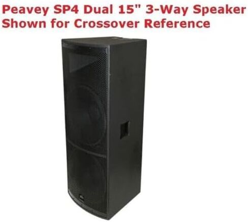 Replacement Crossover for Peavey SP4 Dual 15" 3-Way Speaker w/Speakon 1/4" Jack in Saudi Arabia