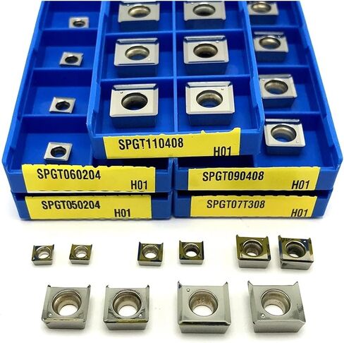 SPGT050204 SPGT060204 SPGT07T308 SPGT090408 U تدريبات ألمنيوم إدراج أداة تحول CNC قطع الخشب النحاسي الألمنيوم (SPGT040204 H01) in Saudi Arabia