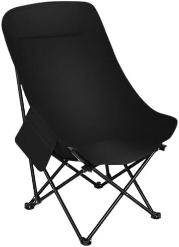 Portable High Back Folding Camping Chair, Beach and Fishing Chair,Green (Green) in Saudi Arabia