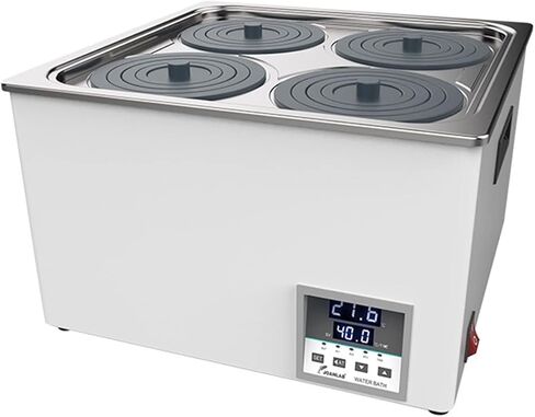 Digital Water Bath Lab Heating Thermostatic Devices Digital Display Lab Equipment,Stainless Steel Liner Anti-dry Burning Thermostatic Water Bath (2 Holes) in Kuwait