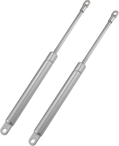 10 Inch 45Ib/200N/20kg Gas Springs, 10" Gas Struts Hydraulic Lift Support Toolbox Storage Box Window, 2 Pcs, Silver Tone in Kuwait