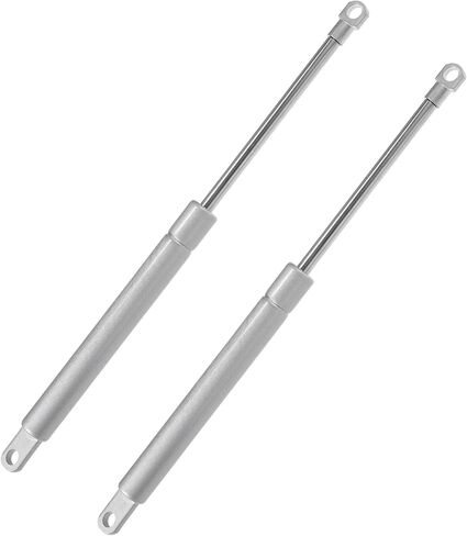 10 Inch 45Ib/200N/20kg Gas Springs, 10" Gas Struts Hydraulic Lift Support Toolbox Storage Box Window, 2 Pcs, Silver Tone in Kuwait