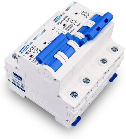 2P+2P AC Dual Power Manual Transfer Switch Circuit Breaker 50HZ/60HZ (Size : 63A) in Saudi Arabia