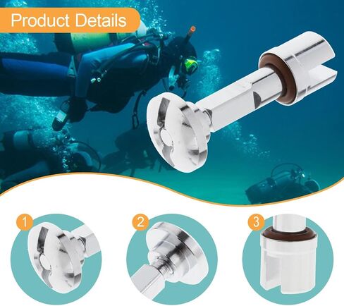 صمام أسطوانة الغوص Scuba استبدال الأجزاء ، والرياضة تحت الماء ، والتركيب السهل ، وصمام خزان الغوص in Saudi Arabia