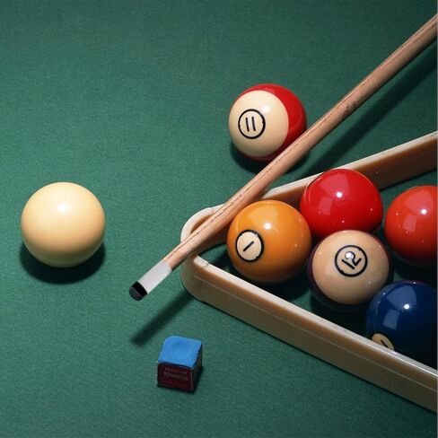 18pcs 12mm Billiard Counes Tips Set ، 6pcs pool cue stick ferrules و 12pcs soft swage on tips pool cue ، bule in Kuwait