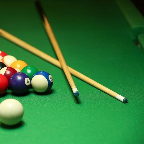18pcs 12mm Billiard Counes Tips Set ، 6pcs pool cue stick ferrules و 12pcs soft swage on tips pool cue ، bule in Kuwait