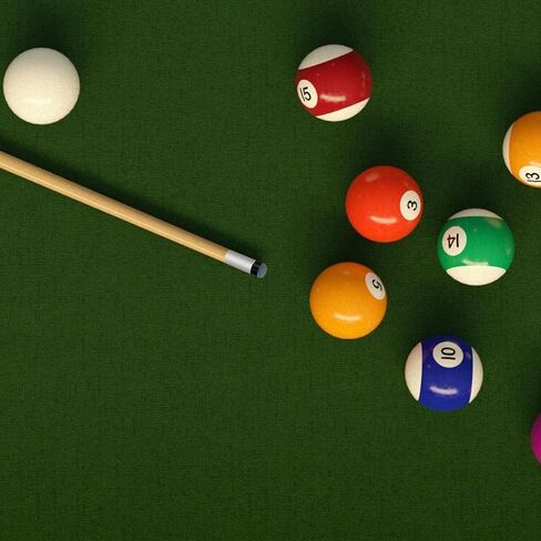 18pcs 12mm Billiard Counes Tips Set ، 6pcs pool cue stick ferrules و 12pcs soft swage on tips pool cue ، bule in Kuwait