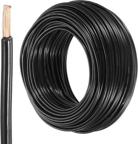 MECCANIXITY 25 Feet Electrical Wire Insulated Stranded Copper 14 AWG Hook Up Wire Cable THHN Wire Doorbell Wiring, Industrial, Trailer Wiring, Electrical Rated for 600 Volts,UL Listed,Blue in Saudi Arabia