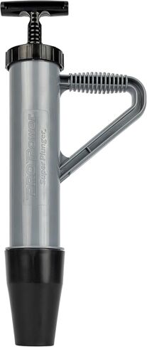 PRO Power® Super Plunger® - Powerful Toilet Plunger Utilizing Water Pressure to Clear Clogs - Made in USA by Disabled Veterans (Plunger Only) in Saudi Arabia