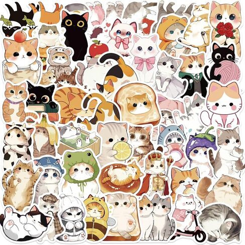 53PCS Funny Shrimply Stickers - Cute Waterproof Lobster Stickers for Laptops, Water Bottles, DIY Crafts | Hilarious Animal Designs for Kids, Adults & Office Humor in Kuwait