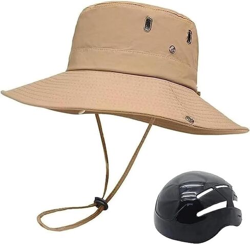 Bucket Hats with Bike Helmet Cycling Helmet for Unisex Adults Fashion Breathable Sunscreen Head Protection Bicycle Helmet Hats in Saudi Arabia