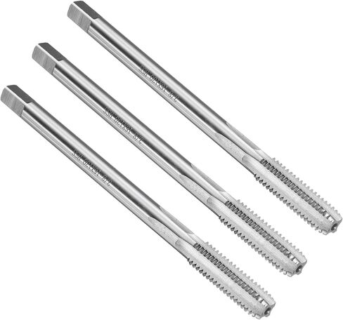 uxcell 3pcs مستقيم الناي المسمار صنابير 3/8-16 UNC 2B الخيط 5 "إضافي طويل HSS6542 MACHEN in Saudi Arabia