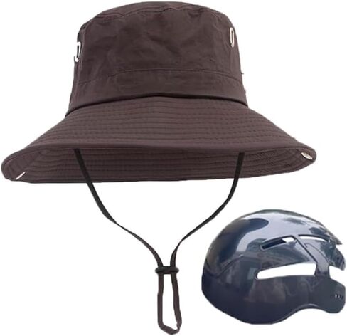 Bucket Hats with Bike Helmet Cycling Helmet for Unisex Adults Fashion Breathable Sunscreen Head Protection Bicycle Helmet Hats in Saudi Arabia
