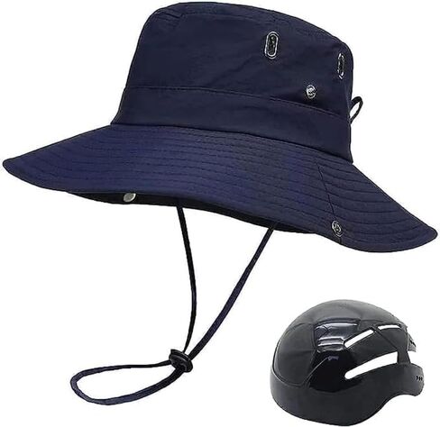 Bucket Hats with Bike Helmet Cycling Helmet for Unisex Adults Fashion Breathable Sunscreen Head Protection Bicycle Helmet Hats in Saudi Arabia