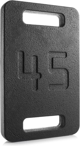 Philosophy Gym Cast Iron Ruck Weight - Weighted Fitness Plate with Handle in Kuwait