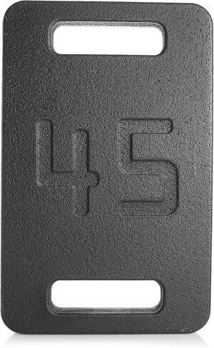 Philosophy Gym Cast Iron Ruck Weight - Weighted Fitness Plate with Handle in Kuwait