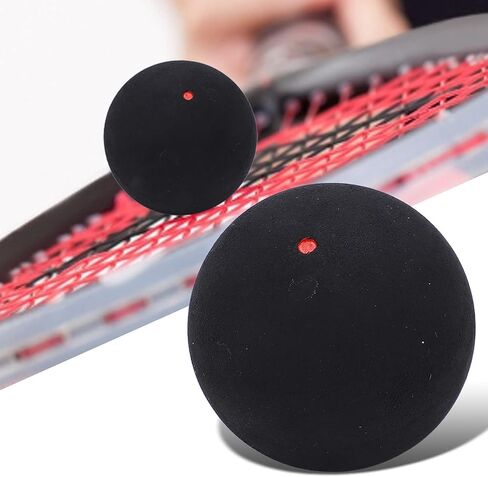 37mm Single Dot Squash Balls Rubber Squash Racket Balls for Beginner Competition Training in Kuwait