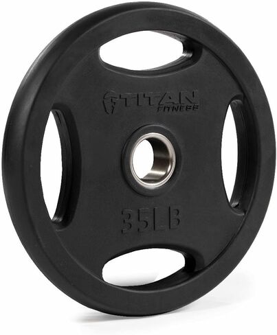 ألواح قبضة اللياقة البدنية تيتان والحديد الزهر والطلاء المطاطي in Kuwait