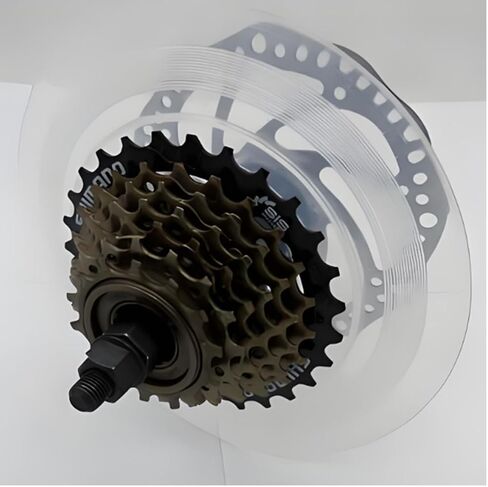 yukata 2PCS Bike Spoke Cover Bicycle Chain Protector 164mm / 6.45in Rear Chain Lifter Shield Mountain Bikes Road Bicycle flywheel Shield in Saudi Arabia
