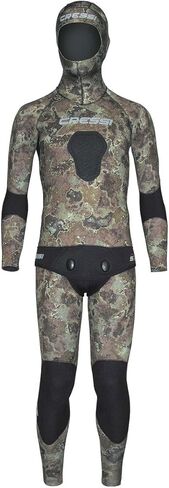 Cressi Man Spearfishing Premium Camouflage Neoprene Wetsuit | Tecnica: designed in Italy in Saudi Arabia