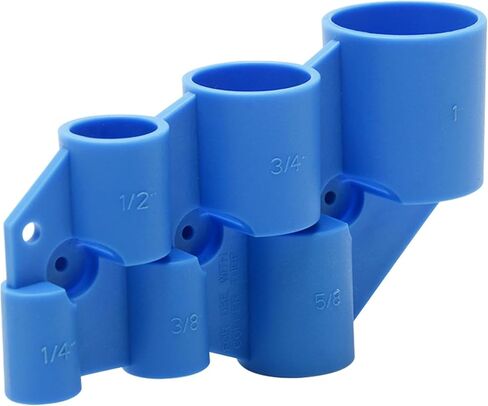 1/4'' - 1'' Deburring Pipe and Depth Gauge Tool Kit, Easy Install Measuring Deburring Tool, Inner-Outer Reamer Pipe Tubing Chamfer Tool Copper Reamer for Copper, PEX, CPVC, PE-RT in Saudi Arabia