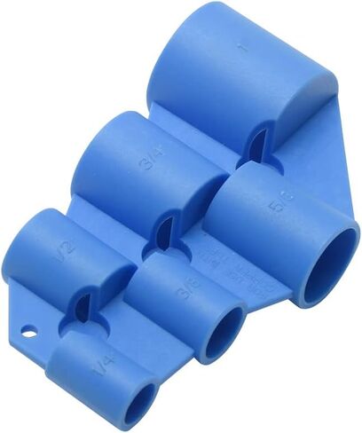 1/4'' - 1'' Deburring Pipe and Depth Gauge Tool Kit, Easy Install Measuring Deburring Tool, Inner-Outer Reamer Pipe Tubing Chamfer Tool Copper Reamer for Copper, PEX, CPVC, PE-RT in Saudi Arabia