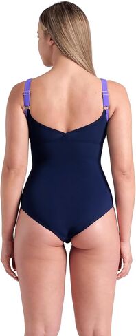 Arena Women's Bodylift Rosa Shapwear Wing Back B Cup Cup One Pieching Swimsuit in Kuwait