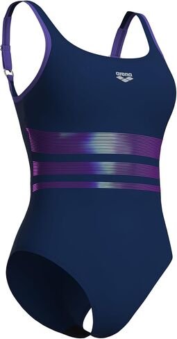 Arena Women's Bodylift Rosa Shapwear Wing Back B Cup Cup One Pieching Swimsuit in Kuwait