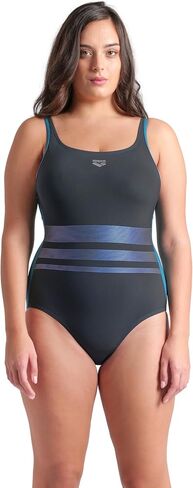 Arena Women's Bodylift Rosa Shapwear Wing Back B Cup Cup One Pieching Swimsuit in Kuwait