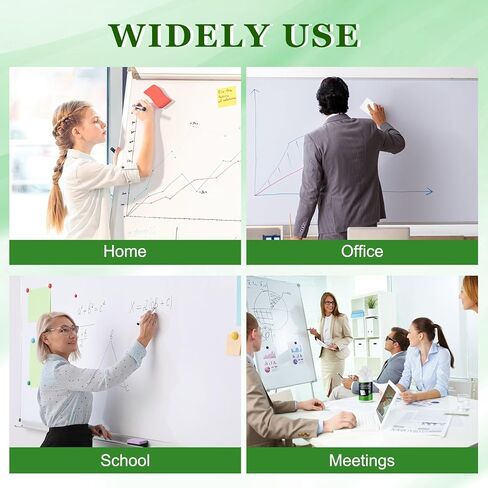 12 Pack Dry Erase Wipes 1200 Pcs Whiteboard Cleaning Wipes Wet Whiteboard Cleaner Teacher Supplies for Cleaning Markers Home Classroom School Office, 100 Per Canister in Saudi Arabia