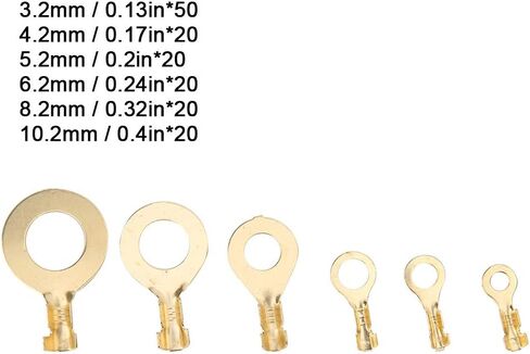 Brass Terminals Cable Connector Wiring Accessories Electrical Parts Retardant Kit for Wide Application in Saudi Arabia