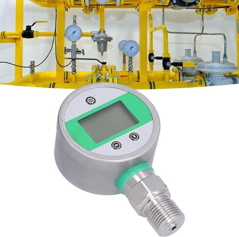 HG 601YB الضغط الرقمي للضغط الرقمي الفولاذ المقاوم للصدأ مع شاشة LCD DC 24V in Saudi Arabia