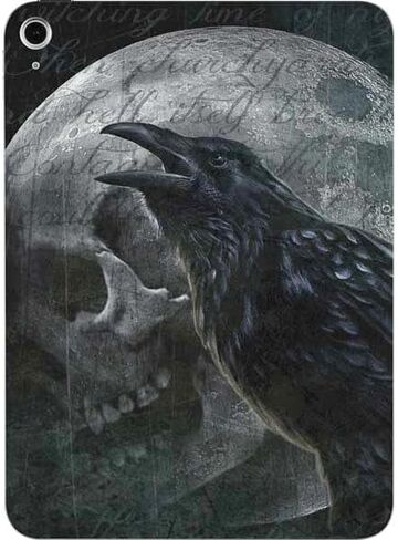 Skinit Skinit Tablet Skinner مع iPad 11th Gen (2025) - تصميم لعنة Alchemy Carta Ravens المرخصة رسميًا in Kuwait