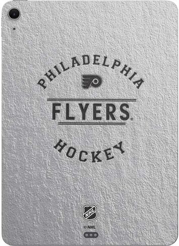 Skinit Skinit Tablet Tablet Concerming مع iPad Air 11in (2024-2025) - تصميم شعار NHL Philadelphia Flyers المرخص رسميًا in Kuwait
