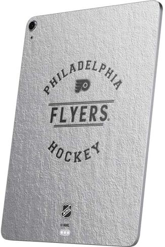 Skinit Skinit Tablet Tablet Concerming مع iPad Air 11in (2024-2025) - تصميم شعار NHL Philadelphia Flyers المرخص رسميًا in Kuwait